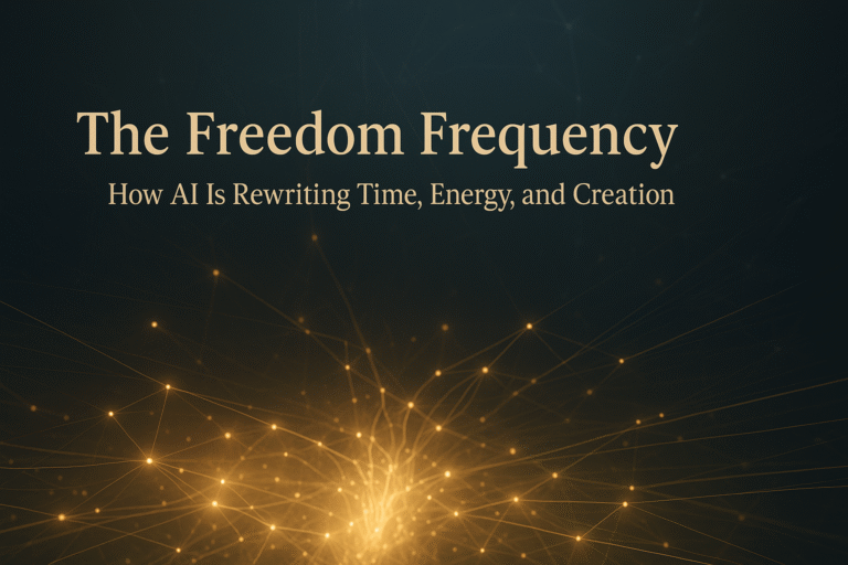 The Freedom Frequency: How AI Is Rewriting Time, Energy, and Creation